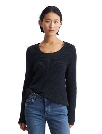 Marc O'Polo Pullover Long Sleeve - Blue - L