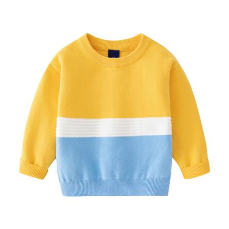Boy Crew Neck Tröja Varm Pullover