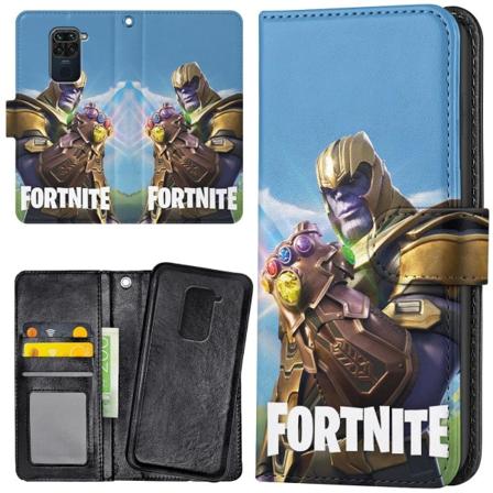 Xiaomi Redmi Note 9 - Lompakkokotelo/Kuoret Fortnite