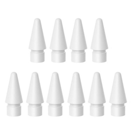 10 st passar för Pencil första generationen/andra generationen iPad-penna ersättningstipp