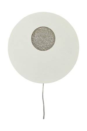 Aneta Lighting PLANET vegglampe, hvit/sølv, LED, 3-trinns dimmer