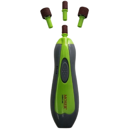 Moser - Batteridrevet kloslipemaskin 4-trinns Green 2-trinns - Hund - Pelspleie Trim- og hundebad - Klopleie og klotenger - ZOO.no