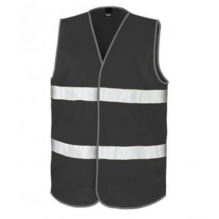 Results Voksen Unisex Core Enhanced Hi-Vis Vest XS Sort