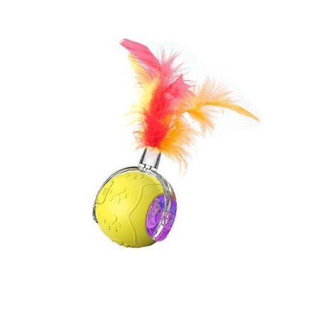 Interaktiv kattleksaksboll för inomhuskatter, 2025 Nya Speedy 3.0 Svans Kattleksak[HK]