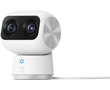 Eufy Indoor Cam S350 - Fyndvara - Inomhuskamera med dubbla kameror & 360° panoramavy