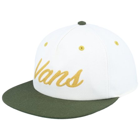 Vans - Bílá snapback Kšiltovka - Gotsie Unstructured Dried Kelp Snapback @ Hatstore
