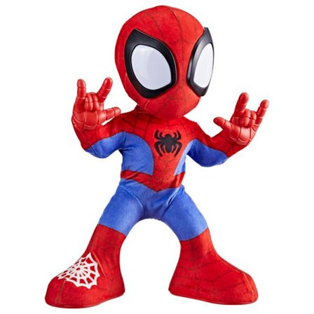 Plyslegetøj - Hasbro - F6722 - Interaktiv Spidey - Danse og musik - Multifarvet