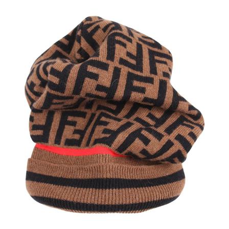 Fendi, Hats Bruin, Dames, Maat:ONE Size