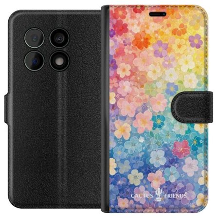 Yhteensopiva Lompakkokotelo OnePlus OnePlus 10 Pro Cactus and Friends – RainbowBloom
