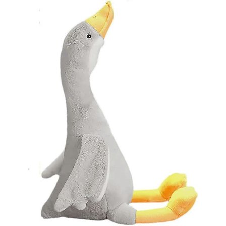 15,7" Plyschgås Grå Gåsplysch Leksak, Gåsplysch Leksak, Presenter till Barn