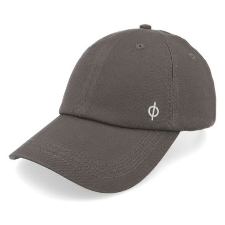 Samsøe Samsøe - Grå unconstructed Keps - Saaddie O Cap Black Oyster Dad Cap @ Hatstore
