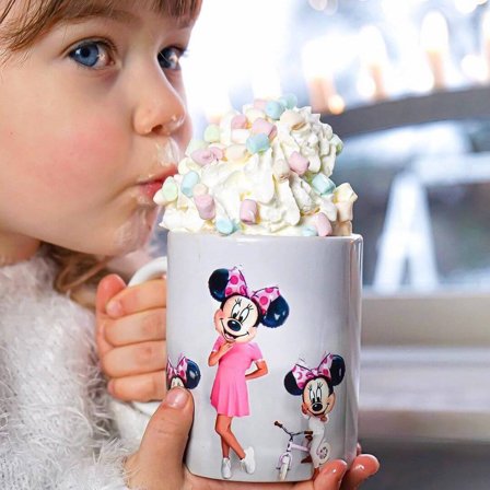 Personalised Mugs - 325 ml - Pink. Create and Print Own Custom Photo Mugs and Cups