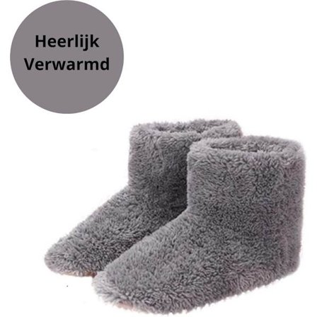 Elektrisk fotvarmer - USB-oppladbar - Varme føtter - Størrelse 39 til 43 - Fotvarmer