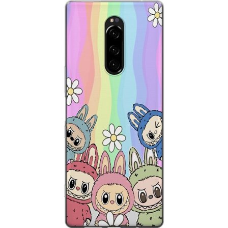 Kompatibelt Mobildeksel til Sony Sony Xperia 1 Regnbage