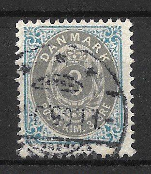Danmark 1902 - AFA 22Cy - Stemplet