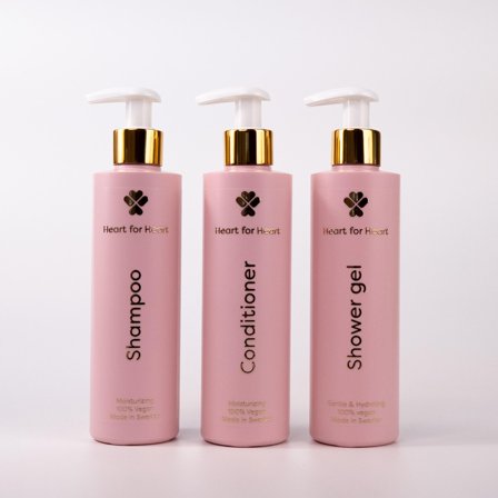Heart For Heart Schampo & Balsam + Duschkräm