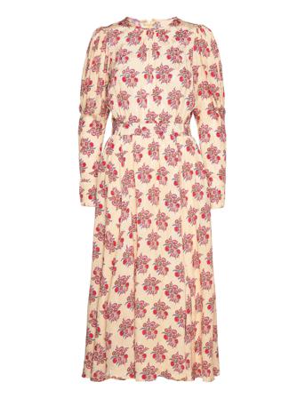 Jacquard Midi Dress Dresses Cocktail Dresses Multi/mönstrad By Ti Mo