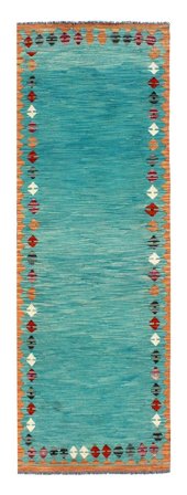 97X307 Tapis Kilim Afghan Old Style D'orient De Couloir (Laine, Afghanistan) Carpetvista