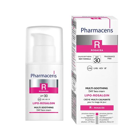 Pharmaceris Lipo-Rosalgin Dagcreme SPF30 30 ml, Skincare, Dermatologisk- & SpecialSkincare, Rødme