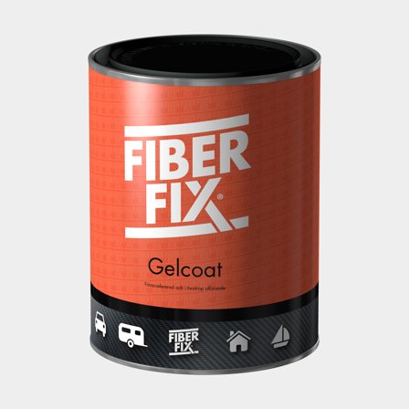 Gelcoat FiberFix, creme (GS8500H), 1 kg, sem catalisador