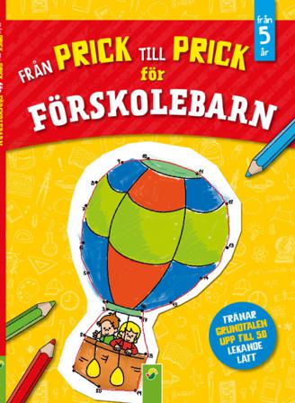 Från prick till prick för förskolebarn - Bok - Häfte