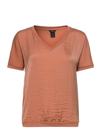 Top Vinnie T-shirt Top Brun Lindex