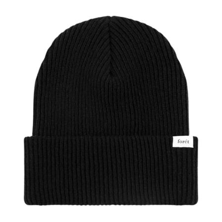 Forét Forest Beanie Sort, Herre Accessories, Størrelse: ONE Size
