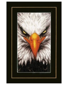 Broderikit Billede Ørn - Lanarte