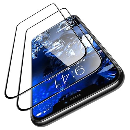 iPhone 7/8 - 2-Pack Heltäckande Härdat Glas - Full Fit
