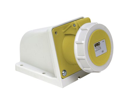 Garo UIV 216-4 S + RU Stikkontakt IP67, 3-polet, 16 A Gul, 4 h, Stikkontakter & kabler