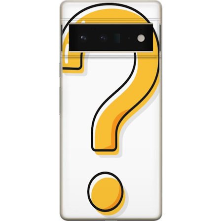 Yhteensopiva Puhelinkuori Google Pixel 6 Pro Kysymysmerkki
