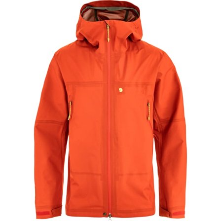 Fjällräven Men's Bergtagen GTX lite Jacke in Flame Orange/Orange, GORE-TEX | Size: Medium