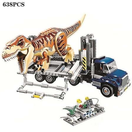 Ideas Jurassic World Dinosaur 10927 10924 10920 Byggeklosser Tyrannosaurus Klosser Kjøretøy Leker For Barn Julegaver 10927 uten Original Esken