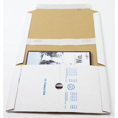 BOXON Omslag Multiwell 58 302x215x23-73mm - Lyreco - Emballage och lagerutrustning - Kuvert och postemballage - Wellkuvert