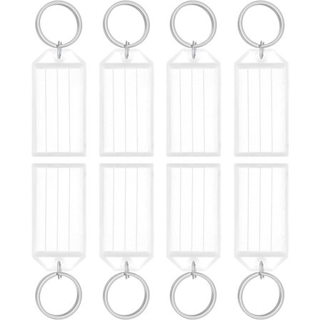 20-pack nyckelbrickor i tålig plast