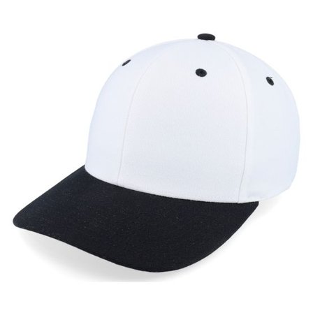 Richardson - Vit adjustable Keps - 514 Combination White/Black Adjustable @ Hatstore