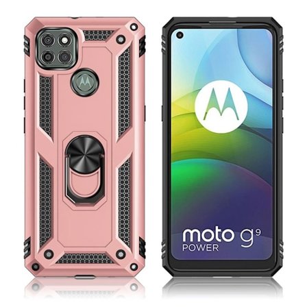 Bofink Combat Motorola Moto G9 Power skal - Rosa