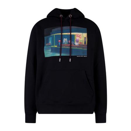 Gcds, Sweatshirt Ai 22M100143 Zwart, Heren, Maat:M