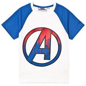 Kids - Fabric Flavours White/Blue Avengers Endgame T-Shirt 6-7 years - Tops - 6-7 years - White