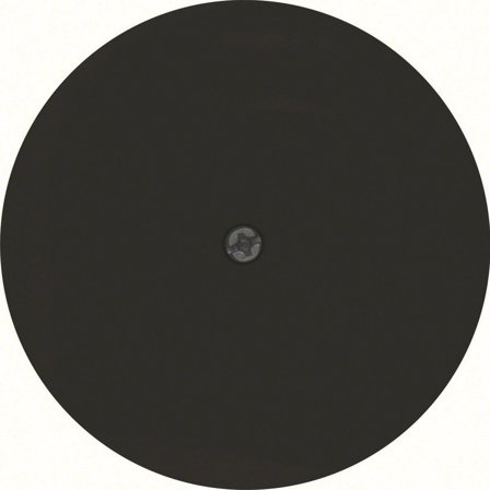 Hager 10192045 Centrumbricka med kabelutsläpp, R.1/R.3./R.C Svart, Strömbrytare & vägguttag