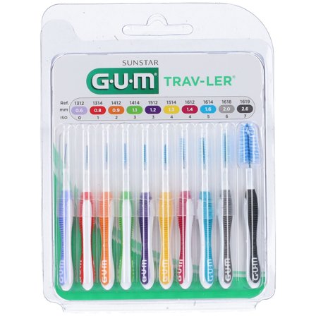 Gum Trav-Ler Scovolini 10 Pezzi
