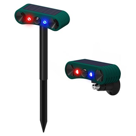 Solar Outdoor Motion Sensor Alarm - Ultralyd Solar Infrarød Induktionsalarm