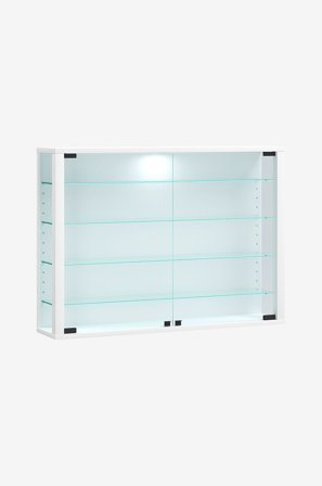 VCM - Vægskab Vitrosa L - Hvid - Hylder & opbevaring - Fra Homeroom