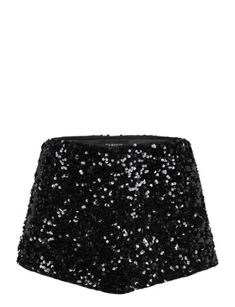 Bardot Wrenley Sequin Mini Short - Black - 40