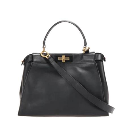 Fendi Vintage Pre-owned Handbags Sort, Dame Vintage Tasker, Størrelse: ONE Size