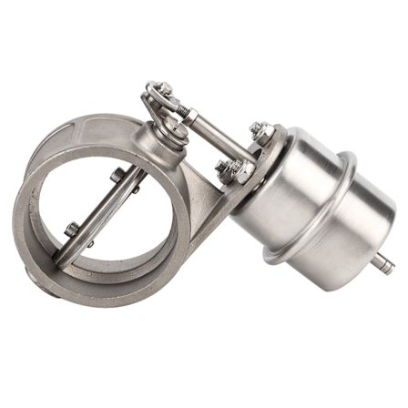 Universal bil eksos kontrollventil 2.5 tommer passer 63mm D rør kjøretøy tilbehør åpen