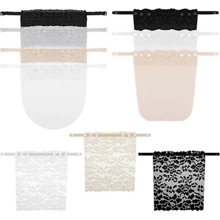 [CA] 10 Stykker Clip-on Løs Camisole BH Innlegg Overlay Vest for Damer