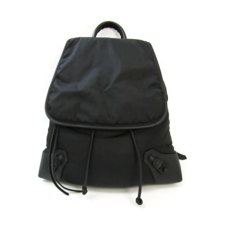 Balenciaga Vintage, Pre-owned Traveller Backpack Zwart, unisex, Maat:ONE Size,synthetisch