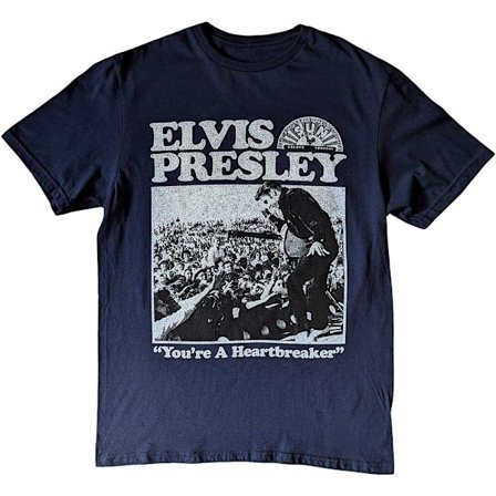 Elvis Presley Unisex Vuxen You ́re A Heartbreaker Sun Records T-shirt