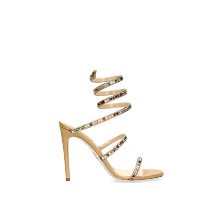 René Caovilla Sandalen , Geel , Dames , Maat: 37 EU